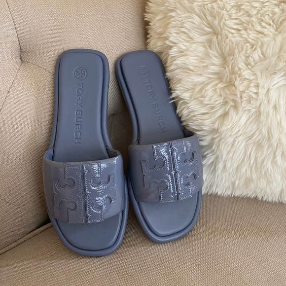 NEW Tory Burch Double T Slide - Picture 5 of 6